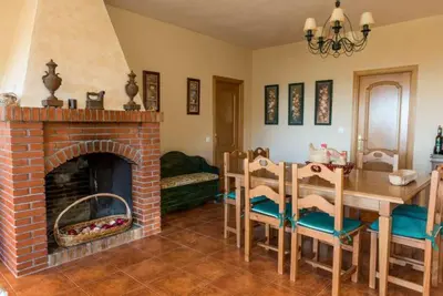 Zona de estar de Casa Rural La Milagrosa en Córdoba