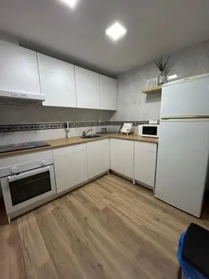 Una cocina o zona de cocina en Apartamento Entre dos Puentes