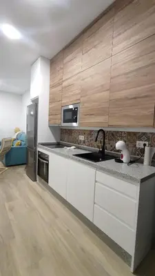 Una cocina o zona de cocina en Apartamento Flor de Córdoba