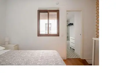 Cama o camas de una habitación en Beautiful Ground Floor Duplex in the heart of Seville