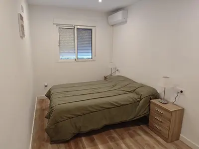 Cama o camas de una habitación en La Casita - Acogedora casita rural con piscina independiente