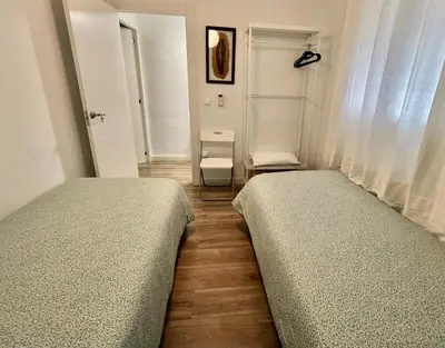 Cama o camas de una habitación en Apart Medina Al-zahra