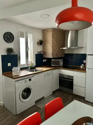Una cocina o zona de cocina en Apart Medina Al-zahra