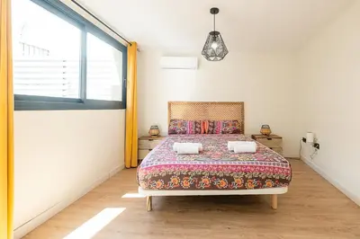 Cama o camas de una habitación en Berenguela Penthouse - Terraza y piscina privadas