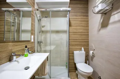 Un baño de Centro histórico Metropol Wifi