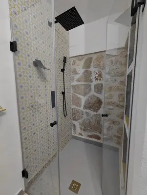 Un baño de Apartamentos Casa Nino