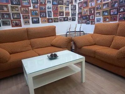 Zona de estar de El Txoko Andaluz