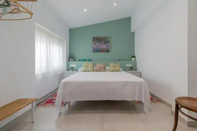Cama o camas de una habitación en La Perla de la Juderia
