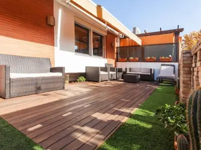 Zona de estar de Spectacular central Penthouse with private terrace