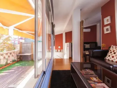 Zona de estar de Spectacular central Penthouse with private terrace