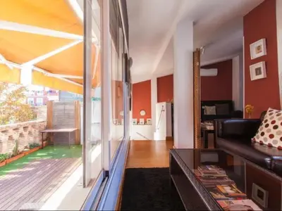 Zona de estar de Spectacular central Penthouse with private terrace