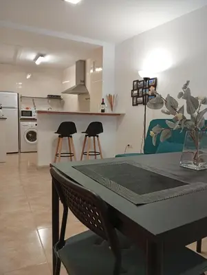 Una cocina o zona de cocina en Apto I Santa Clara centro