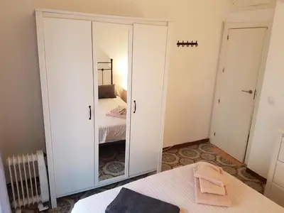 Cama o camas de una habitación en Apartamentos Marco Sancho Centro-Alameda-Setas