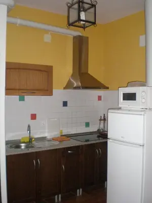 Una cocina o zona de cocina en Apartamentos Rurales El Cañuelo de Carcabuey