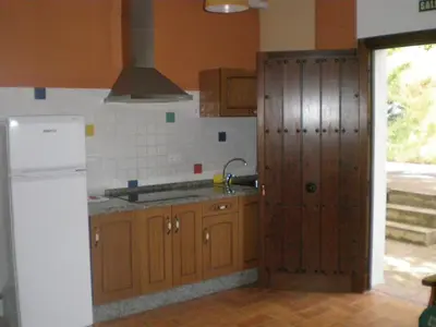 Una cocina o zona de cocina en Apartamentos Rurales El Cañuelo de Carcabuey