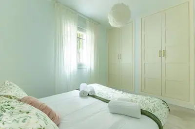Cama o camas de una habitación en Cardenal Cervantes Deluxe by Valcambre