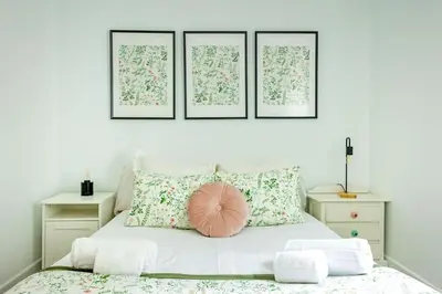 Cama o camas de una habitación en Cardenal Cervantes Deluxe by Valcambre