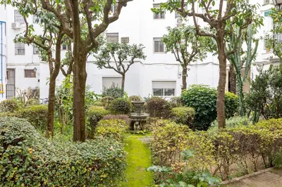 Jardín al aire libre en Cardenal Cervantes Deluxe by Valcambre