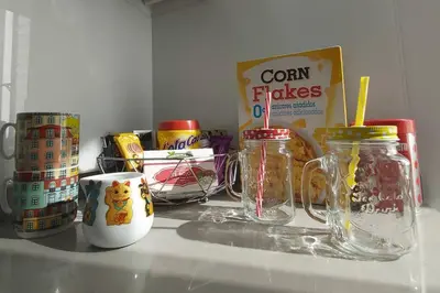 Comida en o cerca de este apartamento