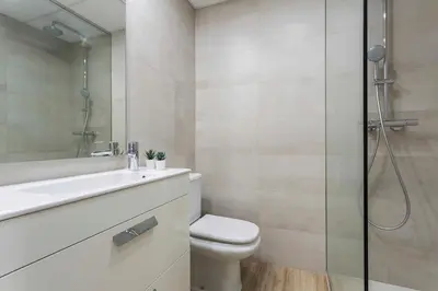 Un baño de Jardines Valle 3 rooms 2 baños