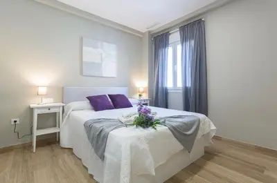Cama o camas de una habitación en Jardines Valle 3 rooms 2 baños