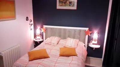 Cama o camas de una habitación en Hotel Casa Grande