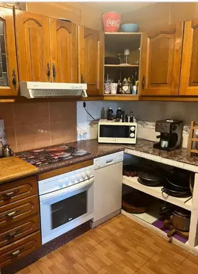 Una cocina o zona de cocina en Villa Carmen
