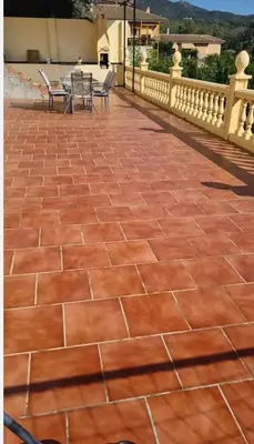 Un balcón o terraza de Villa Carmen