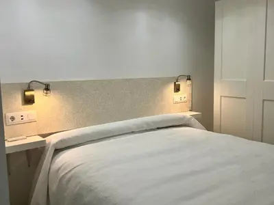 Cama o camas de una habitación en SANTA CLARA Con opción a Parking