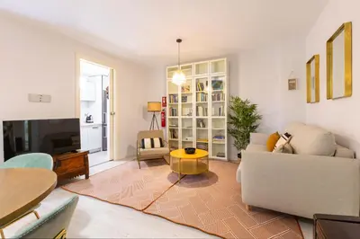 Zona de estar de Santiago Suite Home