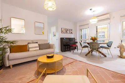 Zona de estar de Santiago Suite Home