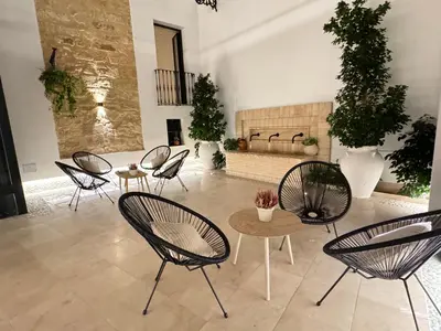 Zona de estar de Casa Boutique Navarro
