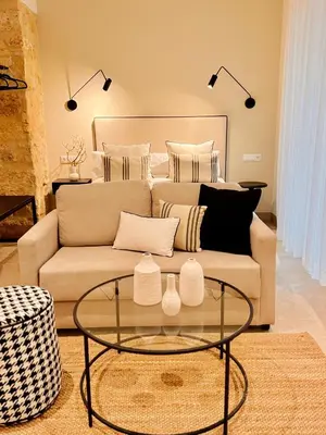 Zona de estar de Casa Boutique Navarro
