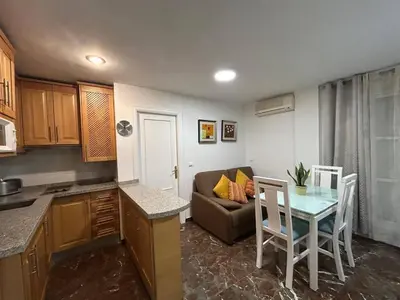 Una cocina o zona de cocina en Apartamento García Requena