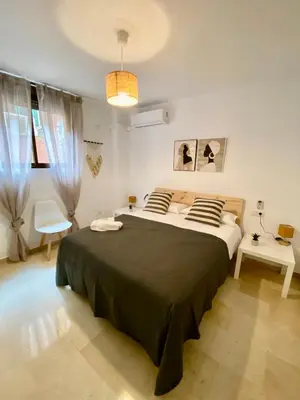 Cama o camas de una habitación en Apartamento nuevo en centro 19743