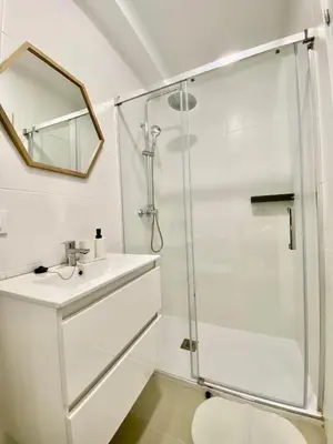 Un baño de Apartamento centrico y tranquilo