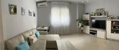 Zona de estar de Céntrico Apartamento Santa Justa