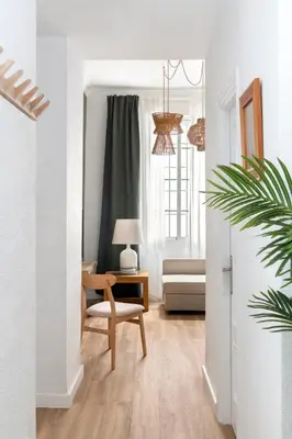 Cama o camas de una habitación en Magno Apartments Ave María