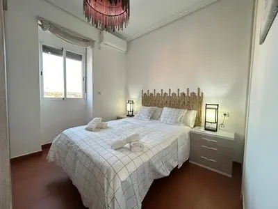 Cama o camas de una habitación en Boho Soul