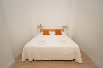 Cama o camas de una habitación en Apartamento a estrenar en San Bernardo