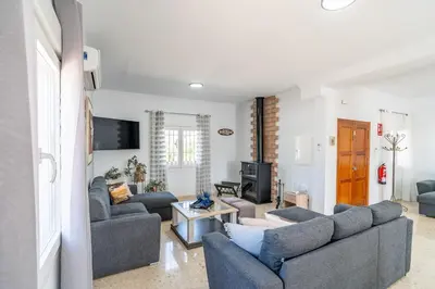 Zona de estar de Casita Los Garranchos