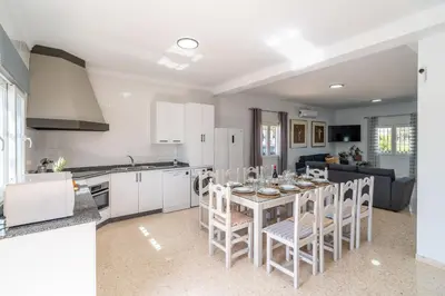 Una cocina o zona de cocina en Casita Los Garranchos