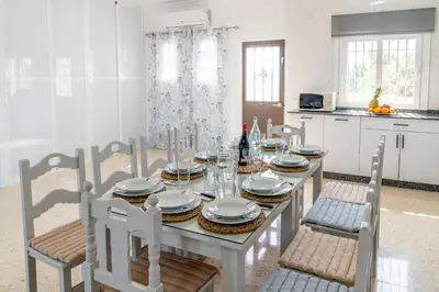 Una cocina o zona de cocina en Casita Los Garranchos