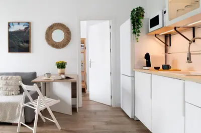 Una cocina o zona de cocina en Calma Muralla House-Two bedrooms & two bathrooms