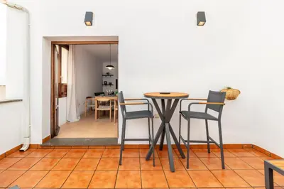 Zona de estar de Apto. El Ático de los Patios