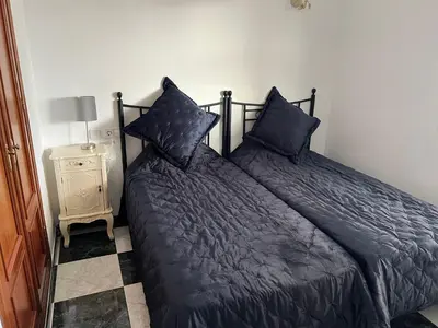 Cama o camas de una habitación en Casa Abuela