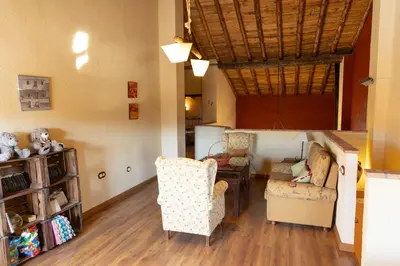 Zona de estar de Casa Rural La Milana