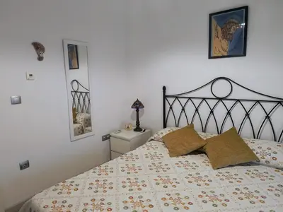 Cama o camas de una habitación en Casa El limonero