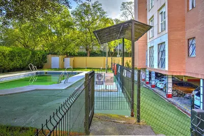 Jardín al aire libre en Precioso piso residencial