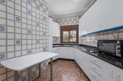 Una cocina o zona de cocina en Casa Rural Entrecaminos